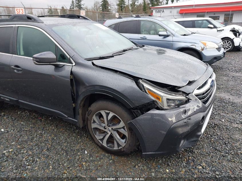 2022 Subaru Outback Limited VIN: 4S4BTANC0N3122190 Lot: 43964361