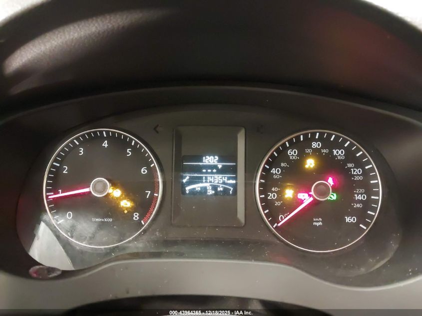 2014 Volkswagen Jetta 1.8T Se VIN: 3VWD17AJXEM362921 Lot: 43964365