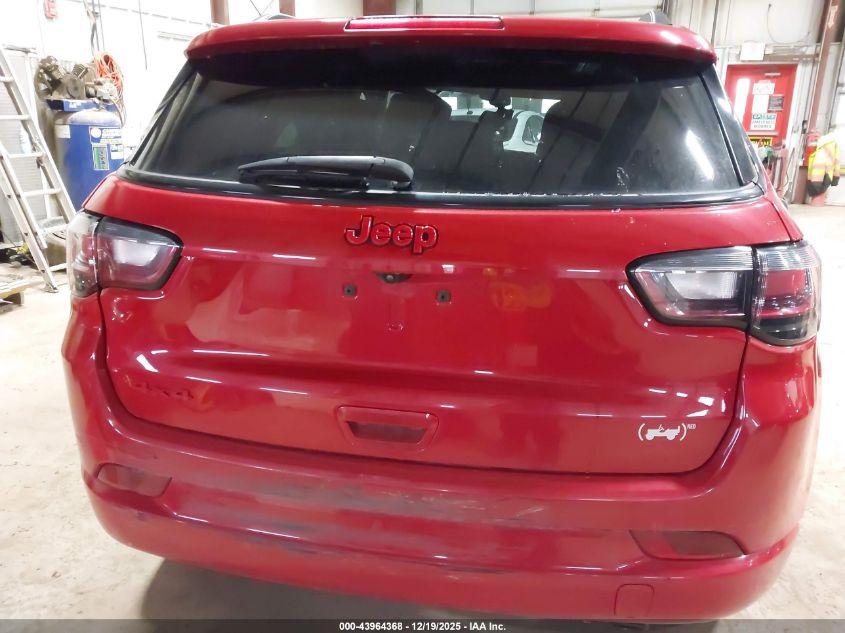 2022 Jeep Compass (Red) Edition 4X4 VIN: 3C4NJDCB8NT222576 Lot: 43964368