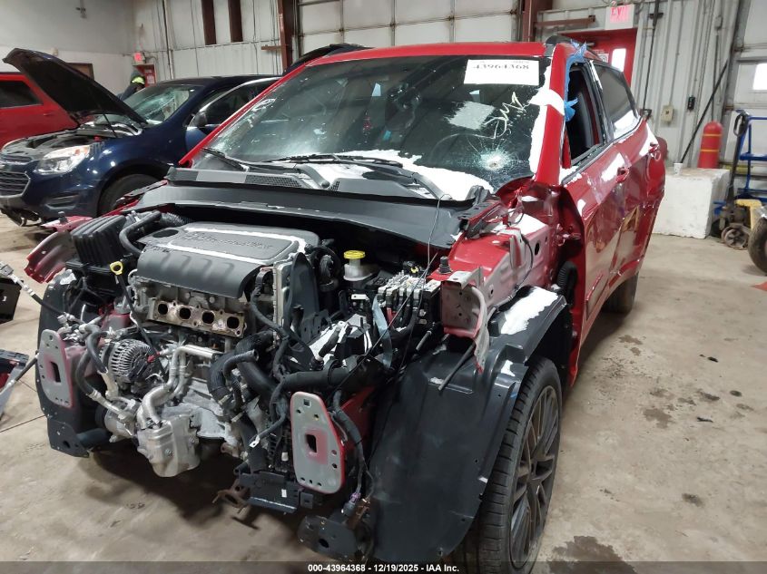 2022 Jeep Compass (Red) Edition 4X4 VIN: 3C4NJDCB8NT222576 Lot: 43964368