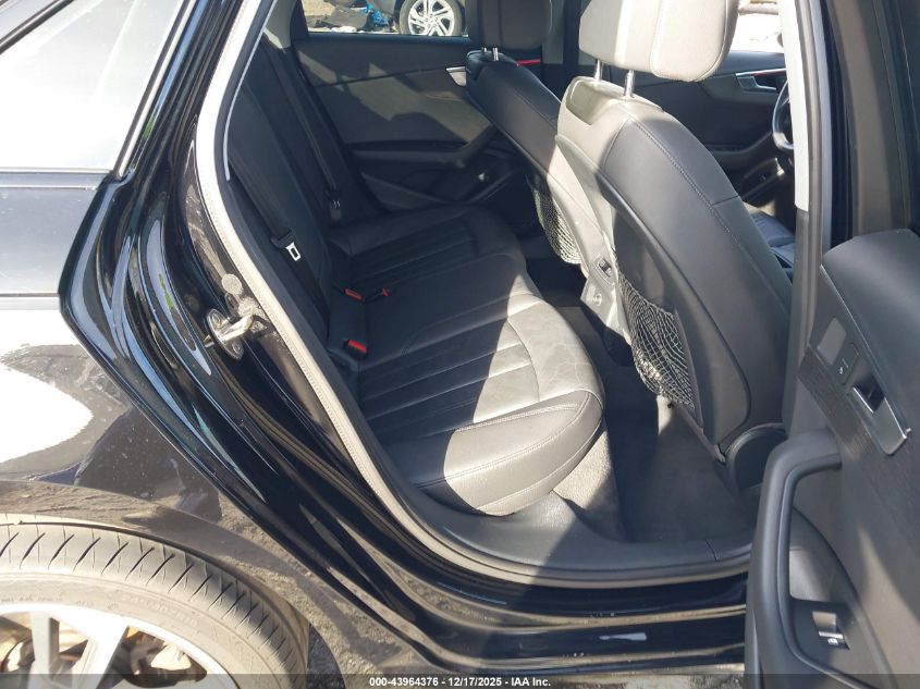 2019 Audi A4 40 Premium/40 Titanium Premium VIN: WAUGMAF49KN017966 Lot: 43964376