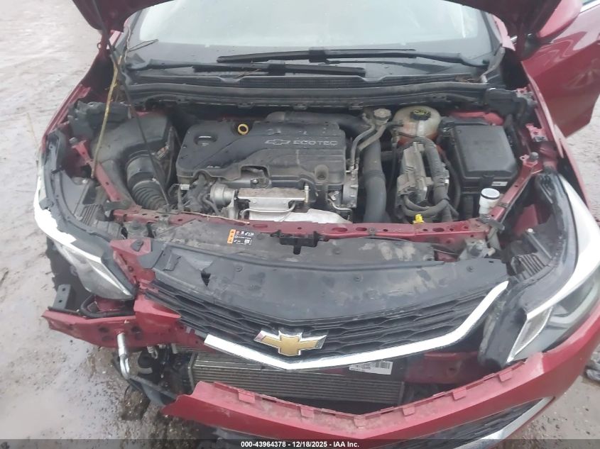 2018 Chevrolet Cruze Lt Auto VIN: 3G1BE6SMXJS654052 Lot: 43964378