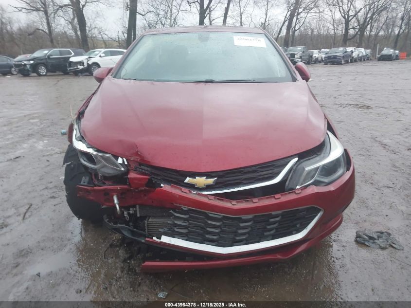 2018 Chevrolet Cruze Lt Auto VIN: 3G1BE6SMXJS654052 Lot: 43964378