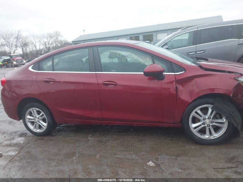 2018 Chevrolet Cruze Lt Auto VIN: 3G1BE6SMXJS654052 Lot: 43964378
