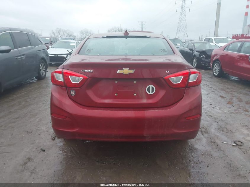 2018 Chevrolet Cruze Lt Auto VIN: 3G1BE6SMXJS654052 Lot: 43964378