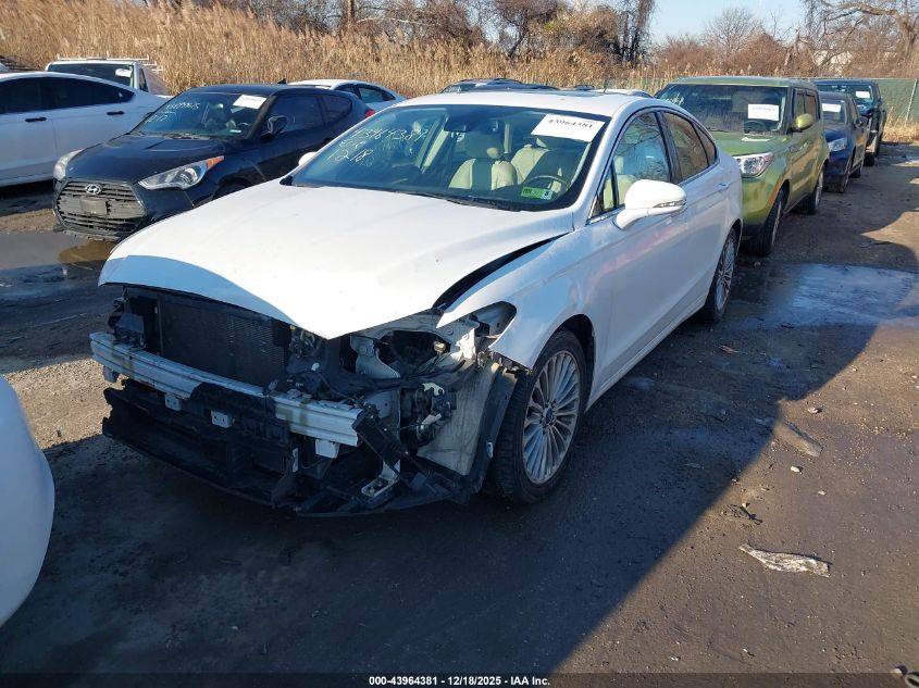 2016 Ford Fusion Titanium VIN: 3FA6P0K94GR211879 Lot: 43964381