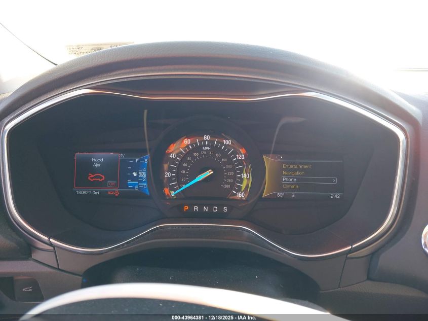 2016 Ford Fusion Titanium VIN: 3FA6P0K94GR211879 Lot: 43964381