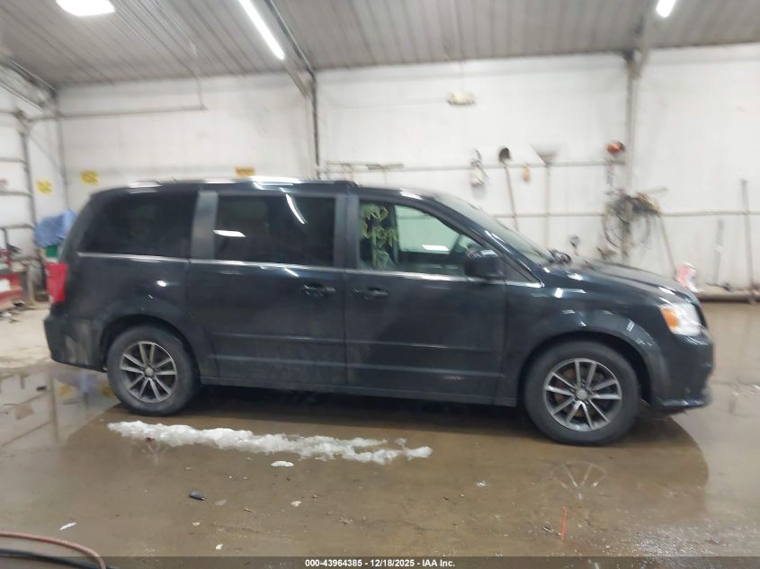 2017 Dodge Grand Caravan Sxt VIN: 2C4RDGCG9HR853107 Lot: 43964385