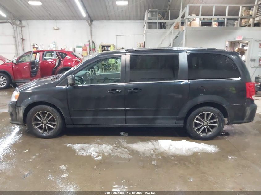 2017 Dodge Grand Caravan Sxt VIN: 2C4RDGCG9HR853107 Lot: 43964385