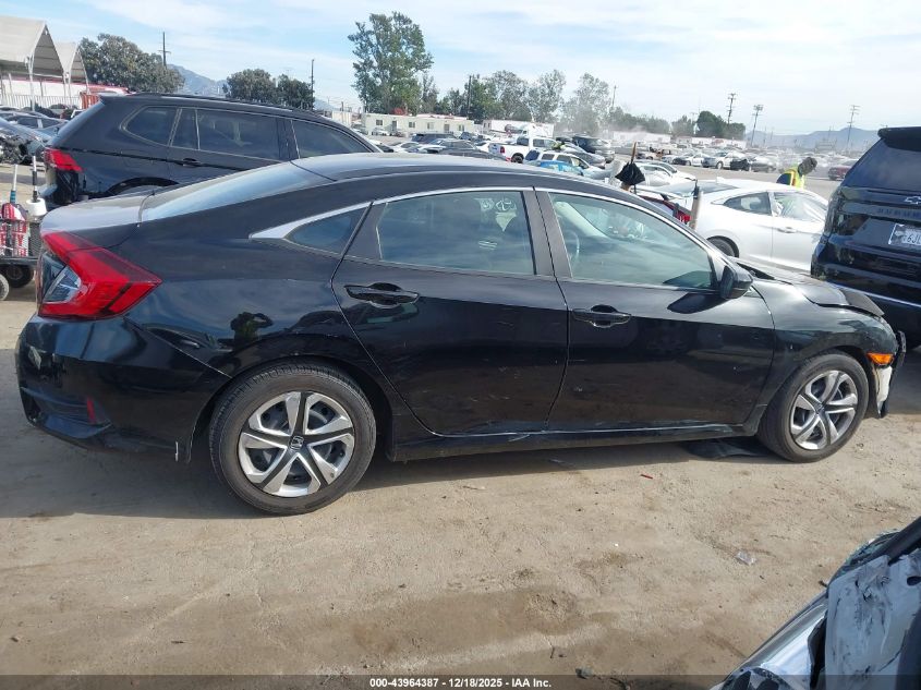 2018 Honda Civic Lx VIN: 2HGFC2F59JH545970 Lot: 43964387