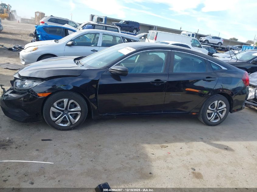 2018 Honda Civic Lx VIN: 2HGFC2F59JH545970 Lot: 43964387