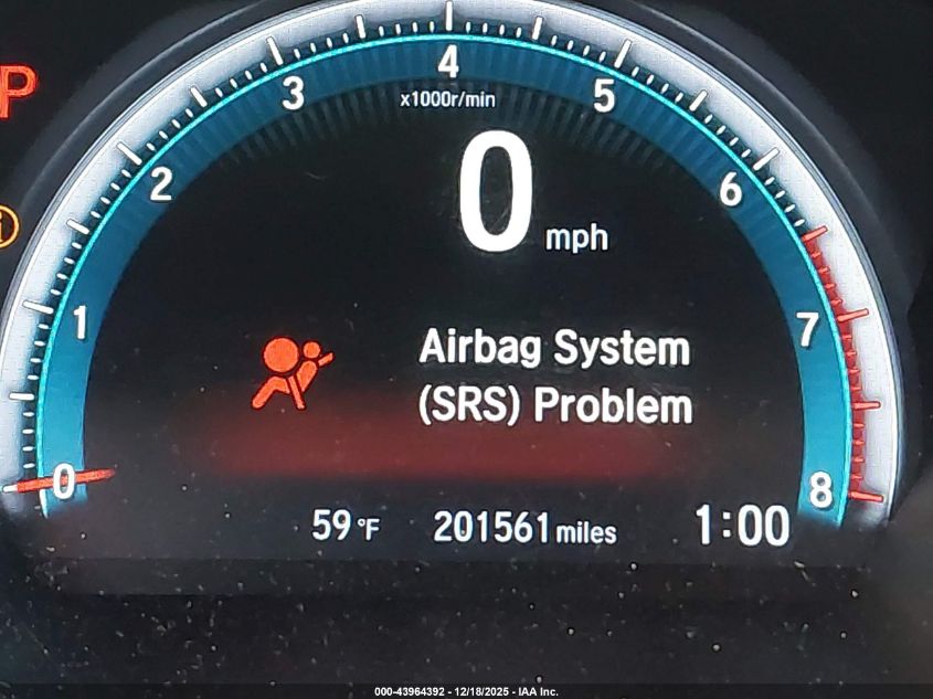 2016 Honda Civic Ex-L VIN: 19XFC1F75GE201602 Lot: 43964392