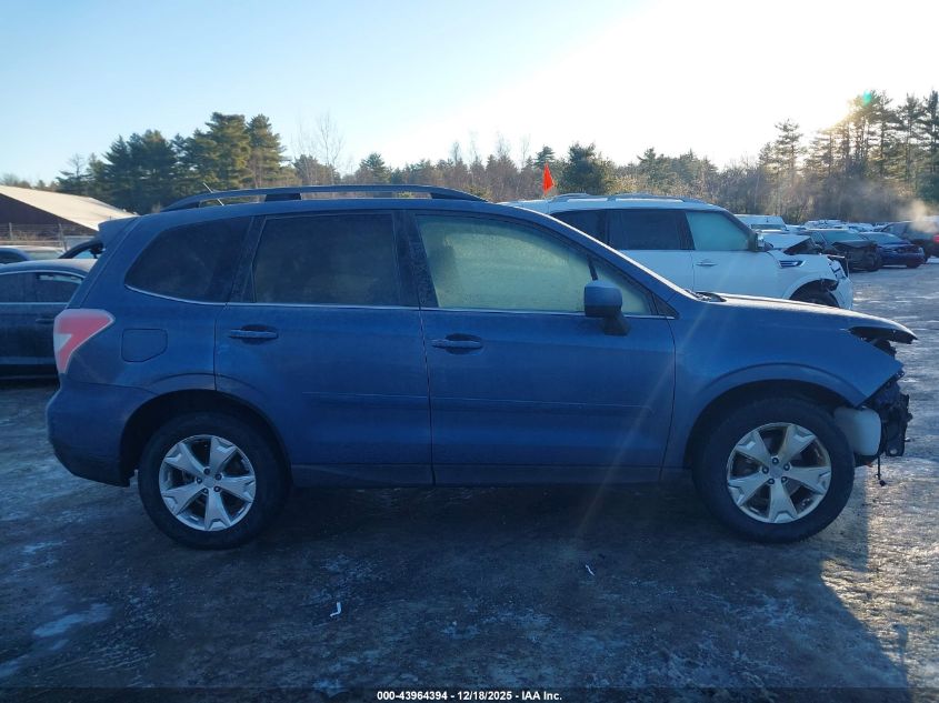 2014 Subaru Forester 2.5I Limited VIN: JF2SJAHC5EH500143 Lot: 43964394