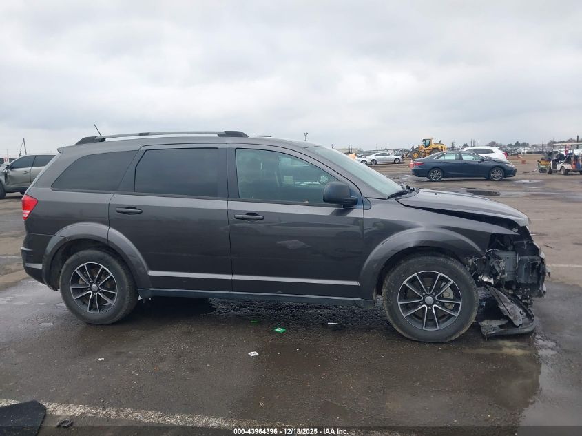2017 Dodge Journey Se VIN: 3C4PDCAB9HT676286 Lot: 43964396