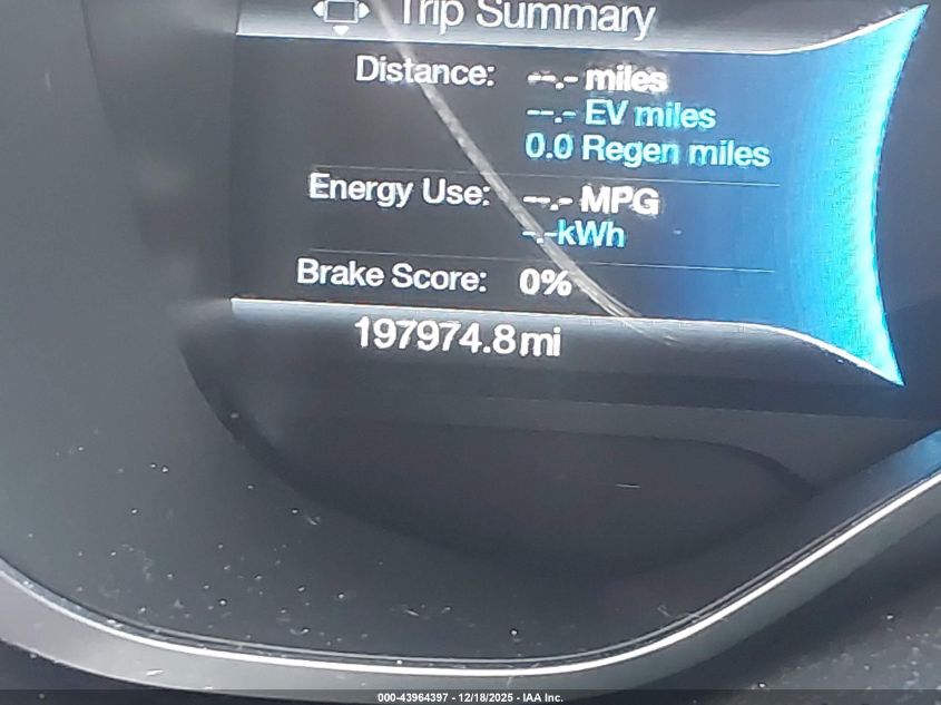 2016 Ford C-Max Energi Sel VIN: 1FADP5CU9GL116482 Lot: 43964397