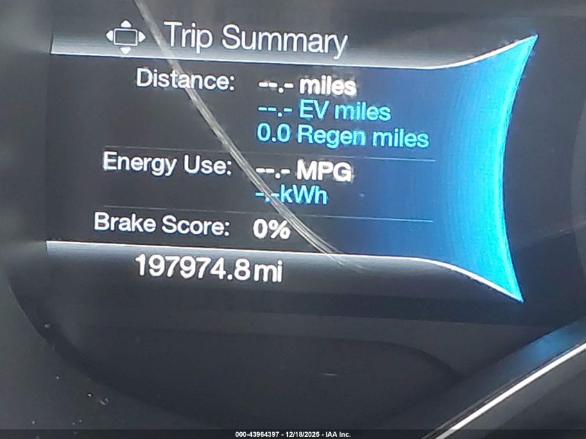 2016 Ford C-Max Energi Sel VIN: 1FADP5CU9GL116482 Lot: 43964397