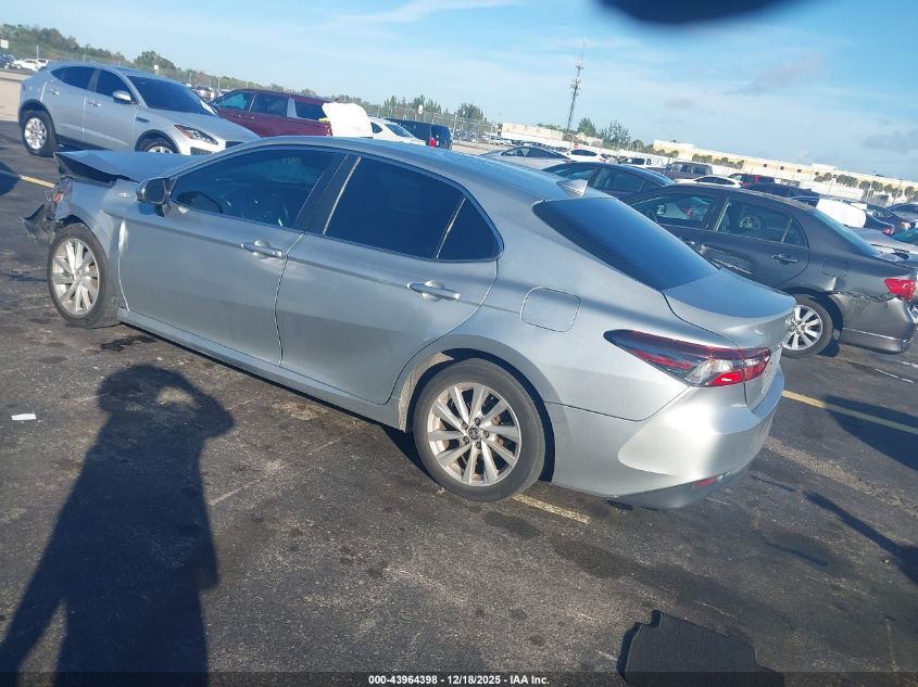 2021 Toyota Camry Le VIN: 4T1C11AK3MU420233 Lot: 43964398