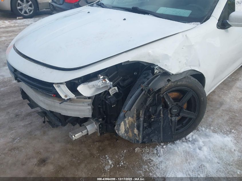 2015 Dodge Dart Sxt VIN: 1C3CDFBB6FD102167 Lot: 43964399