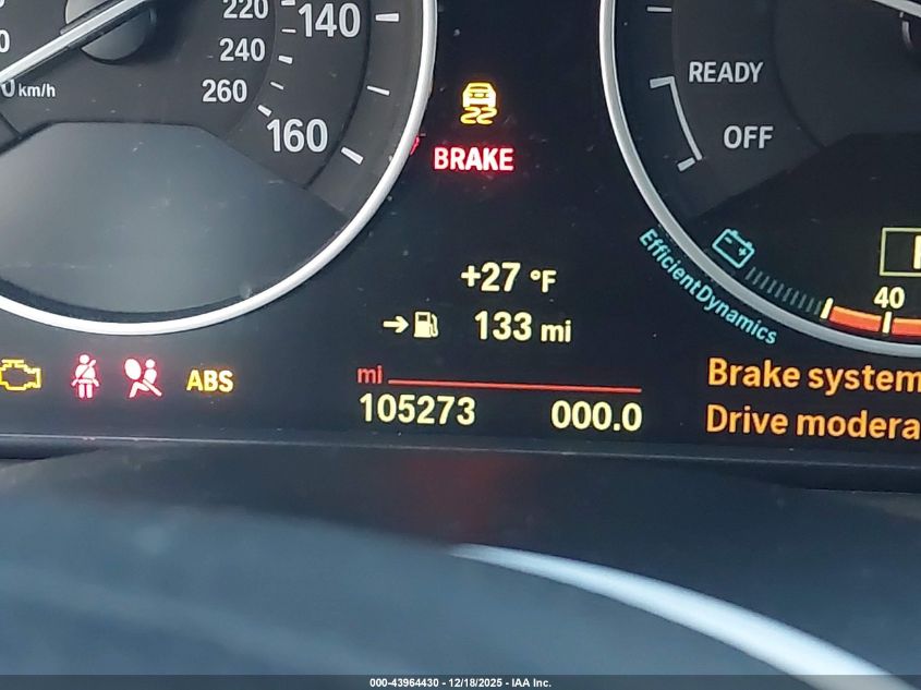 2015 BMW 328I Gran Turismo xDrive VIN: WBA3X5C52FD561456 Lot: 43964430