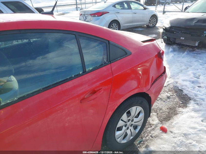 2014 Chevrolet Cruze Ls VIN: 1G1PA5SG5E7238498 Lot: 43964429