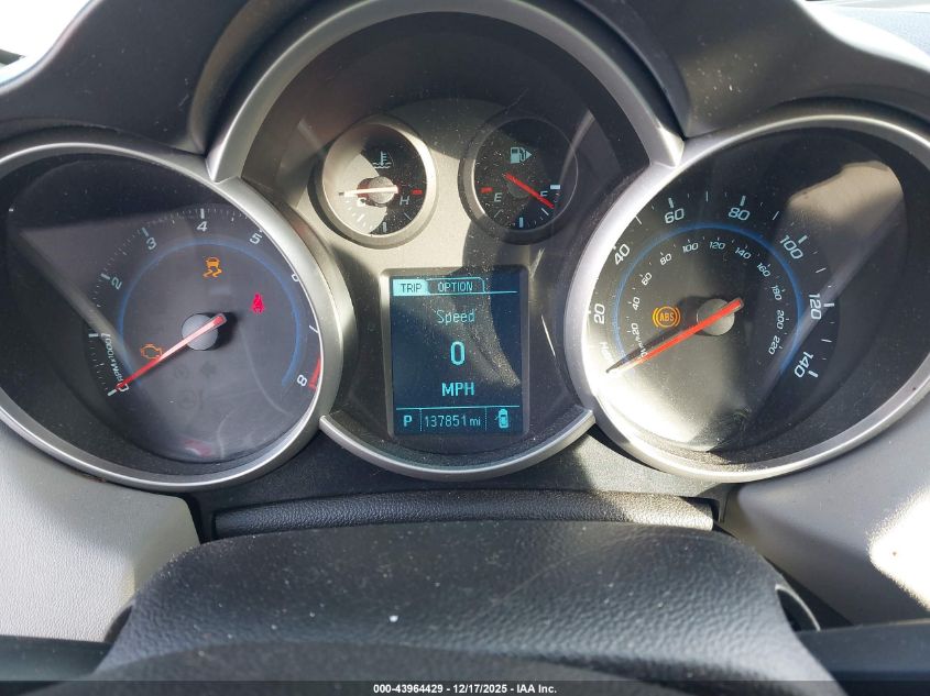 2014 Chevrolet Cruze Ls VIN: 1G1PA5SG5E7238498 Lot: 43964429