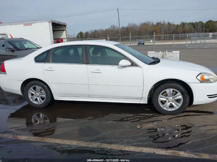 2014 Chevrolet Impala Limited Ls VIN: 2G1WA5E30E1172010 Lot: 43964432