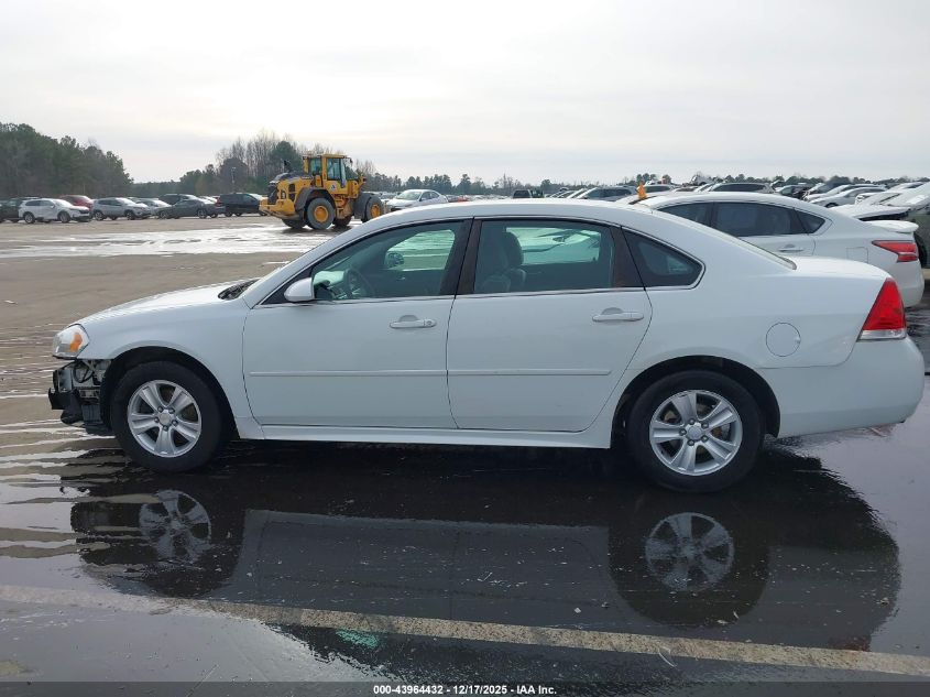 2014 Chevrolet Impala Limited Ls VIN: 2G1WA5E30E1172010 Lot: 43964432