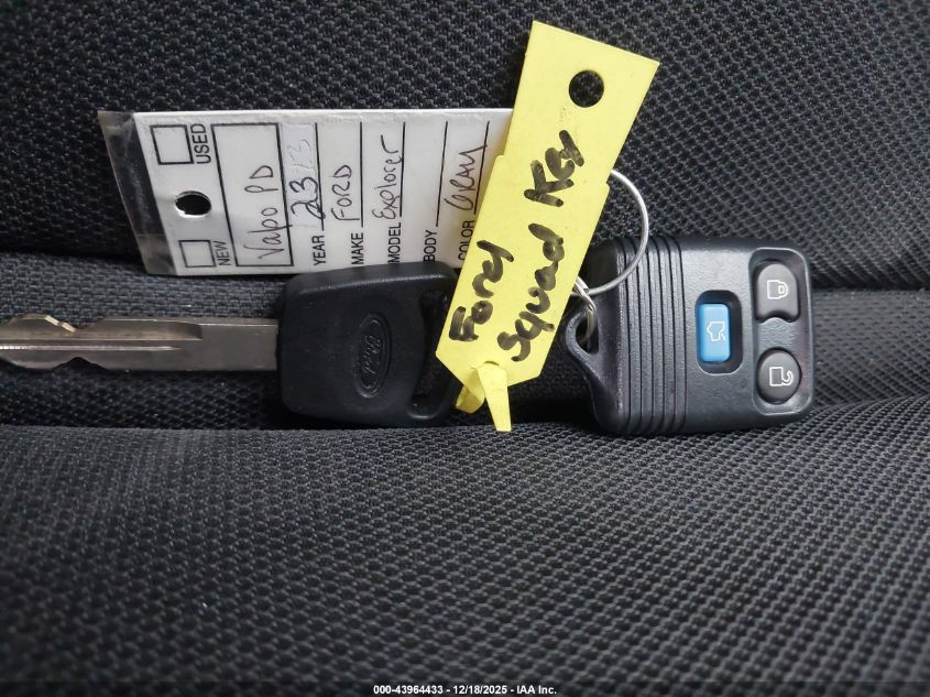 2023 Ford Police Interceptor Utility VIN: 1FM5K8AB7PGA02260 Lot: 43964433