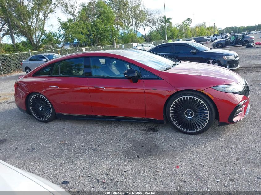 2025 Mercedes-Benz Amg Eqs 4Matic VIN: W1KCG5FB9SA051806 Lot: 43964443