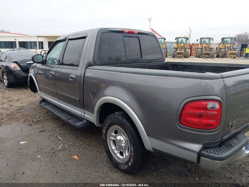 2002 Ford F-150 Lariat/Xlt VIN: 1FTRW07L62KB56301 Lot: 43964454