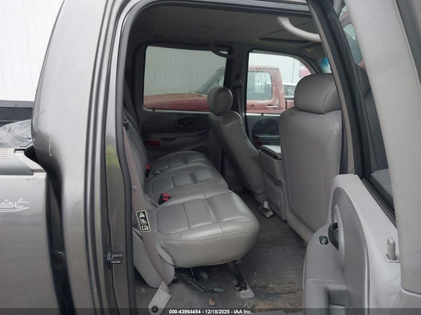 2002 Ford F-150 Lariat/Xlt VIN: 1FTRW07L62KB56301 Lot: 43964454