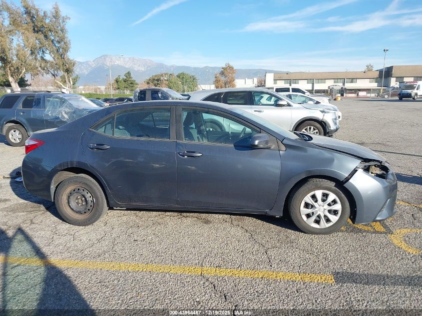 2015 Toyota Corolla L VIN: 5YFBURHE4FP358007 Lot: 43964467