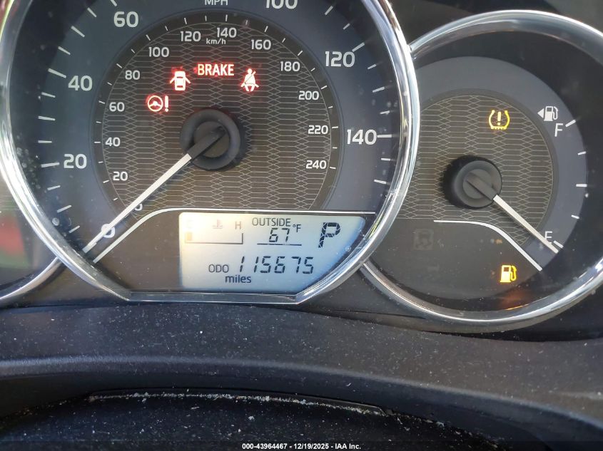 2015 Toyota Corolla L VIN: 5YFBURHE4FP358007 Lot: 43964467