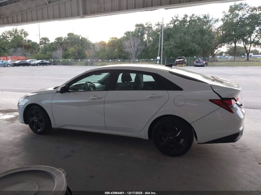 2021 Hyundai Elantra Sel VIN: 5NPLS4AG3MH025557 Lot: 43964481