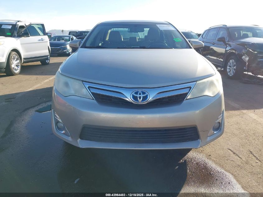 2014 Toyota Camry Hybrid Xle VIN: 4T1BD1FK5EU120710 Lot: 43964483