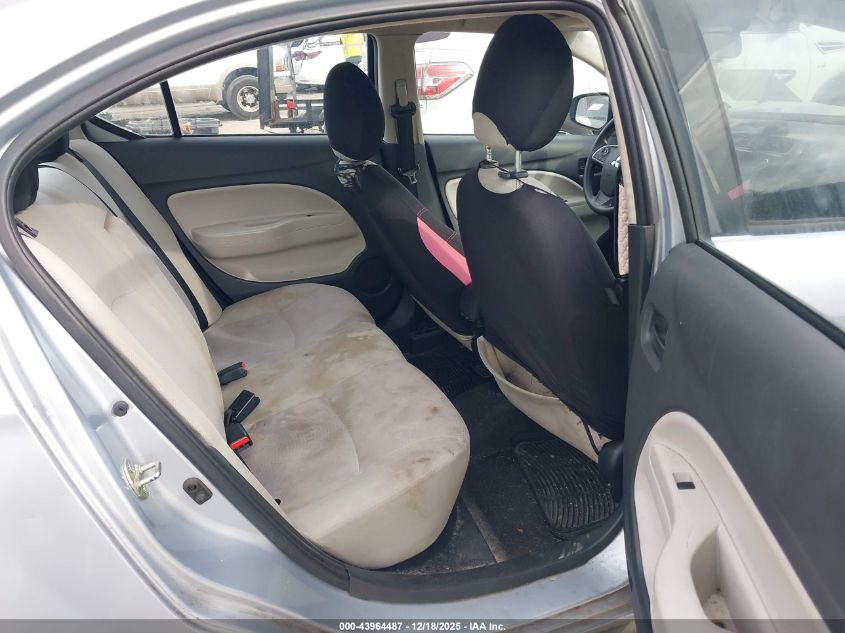 2019 Mitsubishi Mirage G4 Es VIN: ML32F3FJ6KHF09559 Lot: 43964487