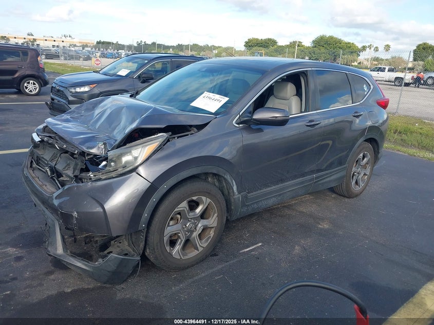 VIN 5J6RW1H81KA023574 2019 HONDA CR-V EX-L