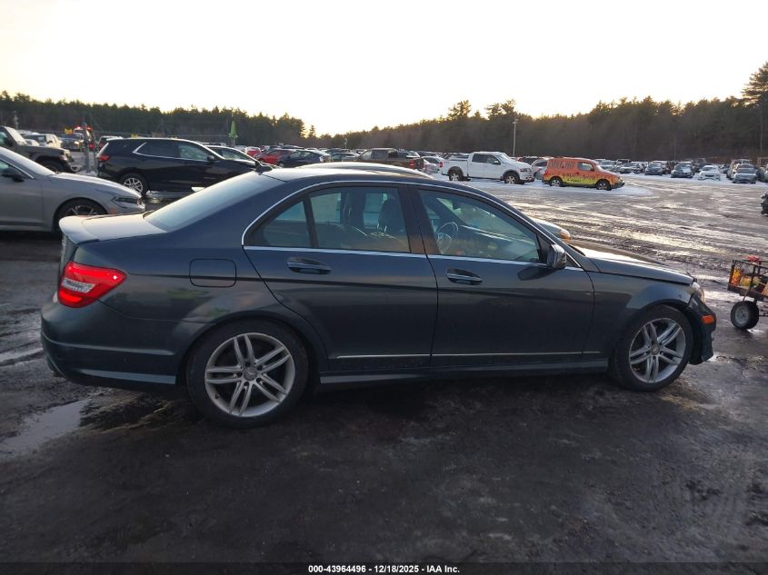 2013 Mercedes-Benz C 300 Sport 4Matic VIN: WDDGF8AB2DR250911 Lot: 43964496