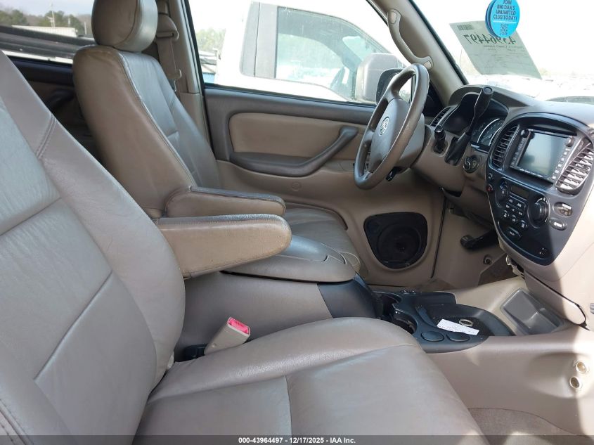 2005 Toyota Sequoia Sr5 V8 VIN: 5TDZT34A75S256059 Lot: 43964497