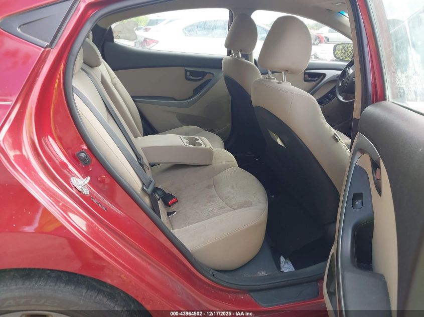 2014 Hyundai Elantra Se VIN: 5NPDH4AE4EH542207 Lot: 43964502