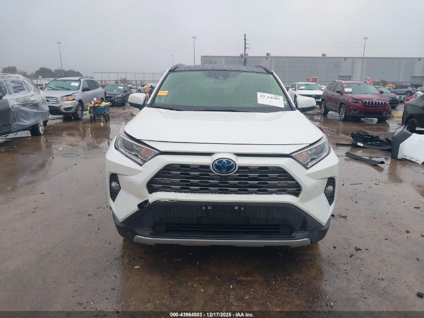 2020 Toyota Rav4 Hybrid Limited VIN: JTMDWRFV1LD537514 Lot: 43964503
