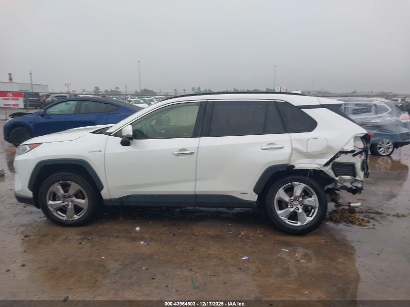 2020 Toyota Rav4 Hybrid Limited VIN: JTMDWRFV1LD537514 Lot: 43964503