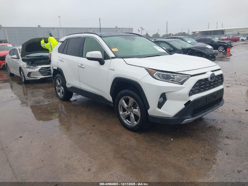 2020 Toyota Rav4 Hybrid Limited VIN: JTMDWRFV1LD537514 Lot: 43964503