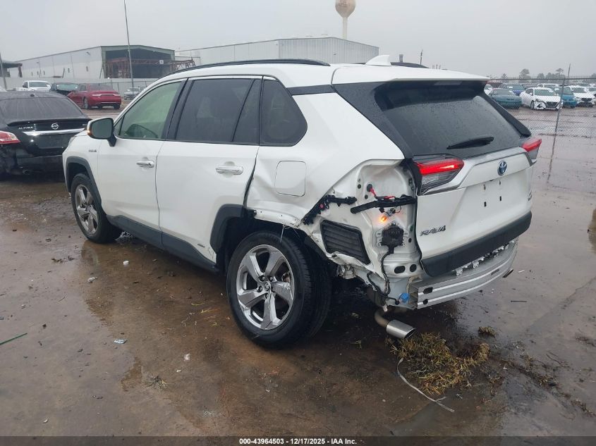 2020 Toyota Rav4 Hybrid Limited VIN: JTMDWRFV1LD537514 Lot: 43964503