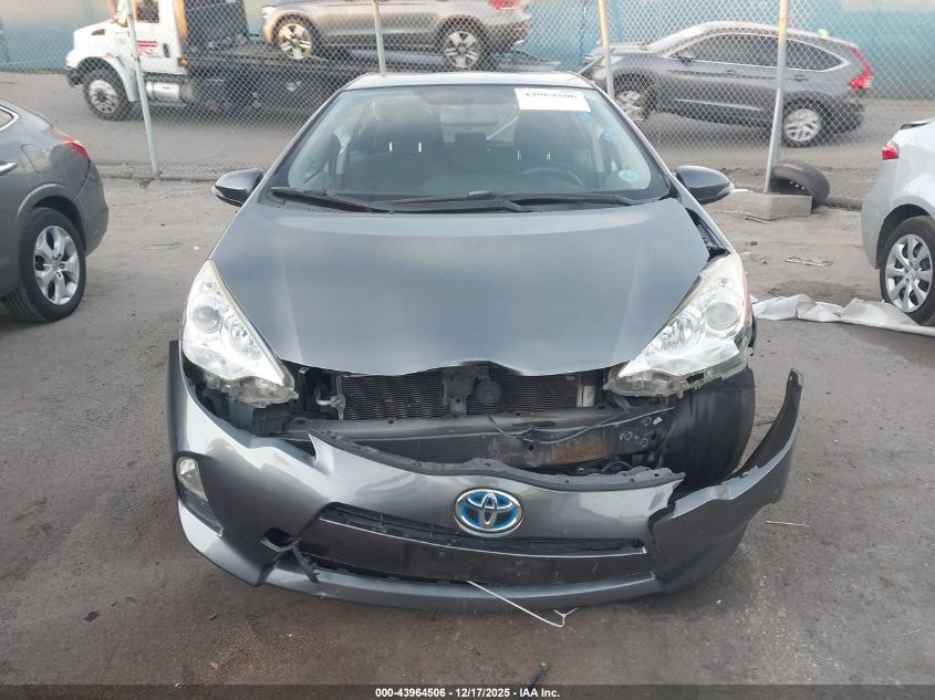 2014 Toyota Prius C Three VIN: JTDKDTB38E1567368 Lot: 43964506