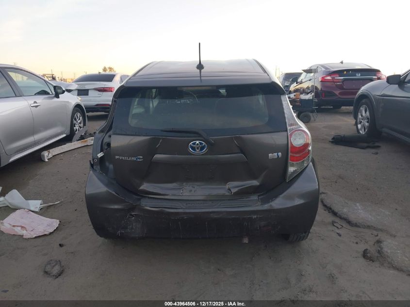 2014 Toyota Prius C Three VIN: JTDKDTB38E1567368 Lot: 43964506