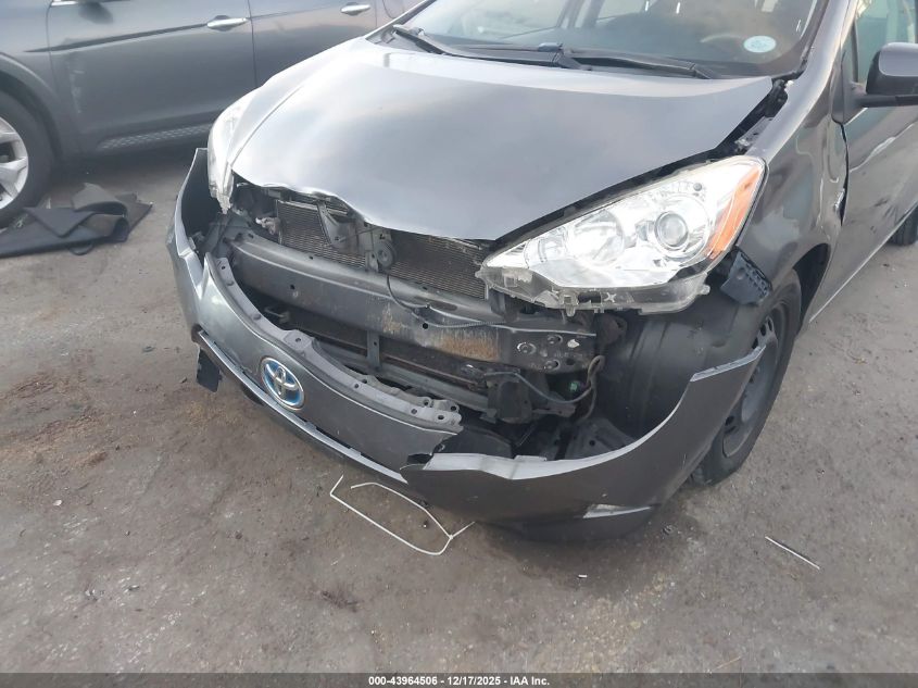 2014 Toyota Prius C Three VIN: JTDKDTB38E1567368 Lot: 43964506