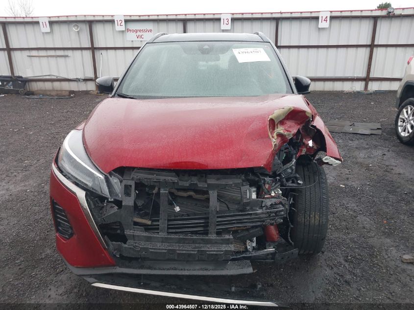 2023 Nissan Kicks Sr Xtronic Cvt VIN: 3N1CP5DV7PL536522 Lot: 43964507