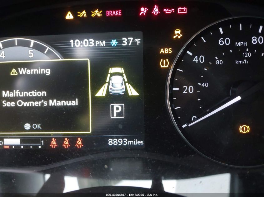 2023 Nissan Kicks Sr Xtronic Cvt VIN: 3N1CP5DV7PL536522 Lot: 43964507