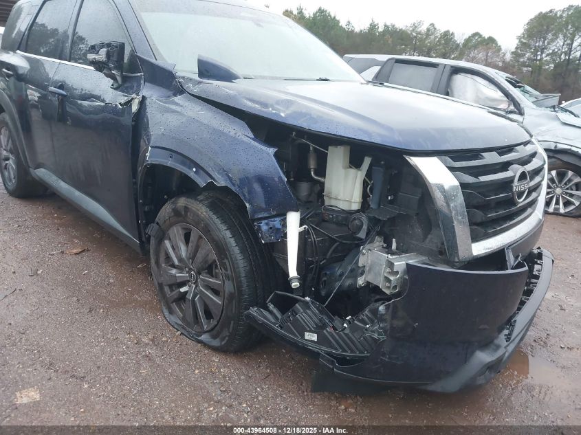 2022 Nissan Pathfinder Sv 2Wd VIN: 5N1DR3BA9NC215795 Lot: 43964508